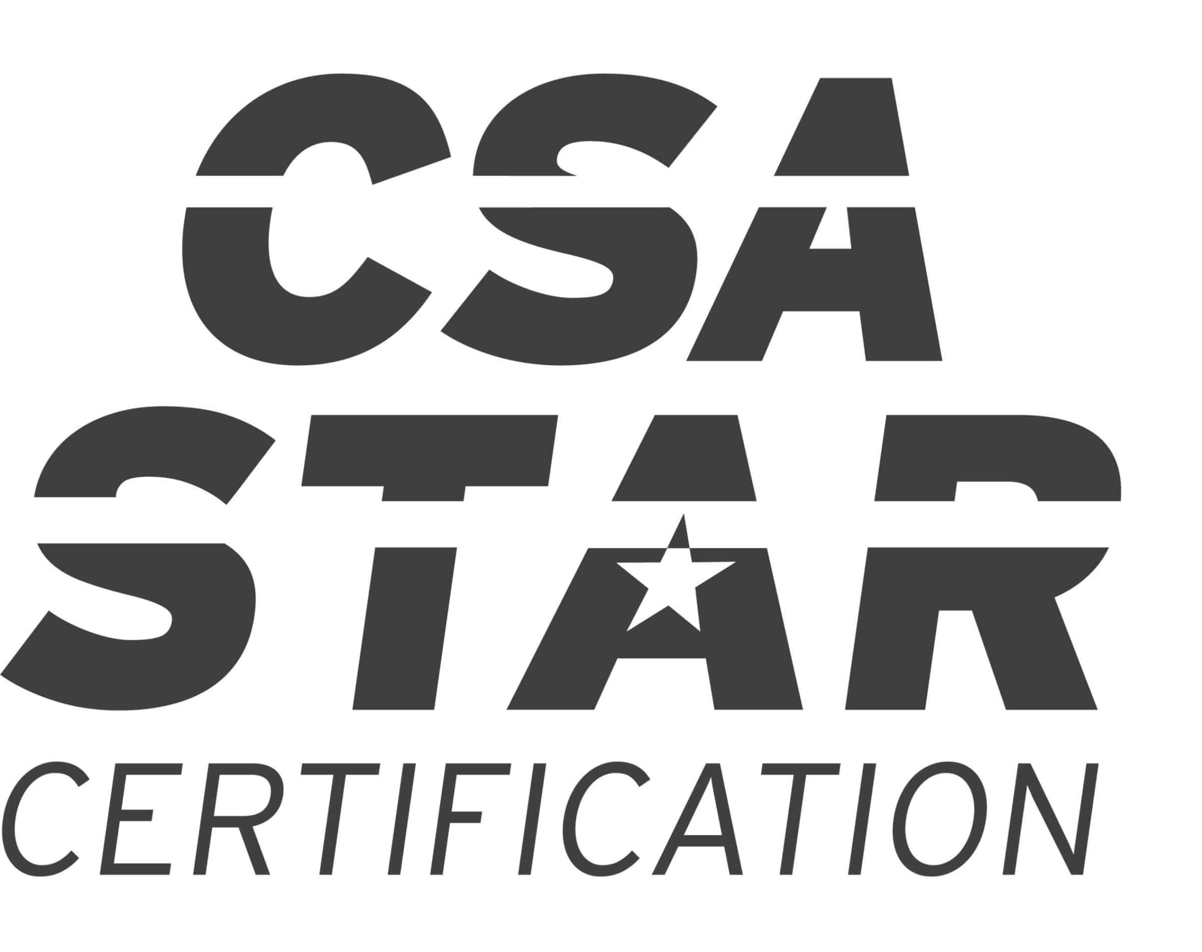 CSA Star certification